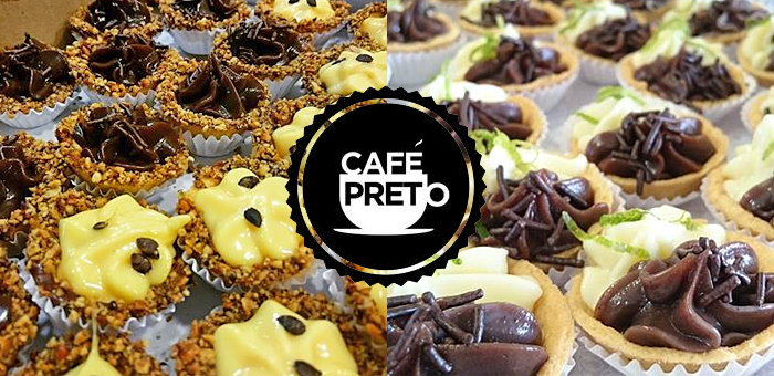 50 unidades de Doces Premium - Café Preto
